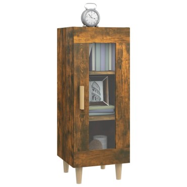 vidaXL Ντουλάπι Καπνιστή Δρυς 34,5x34x90cm Επεξεργασμένο Ξύλο 1 τεμ.