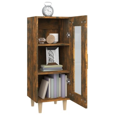 vidaXL Ντουλάπι Καπνιστή Δρυς 34,5x34x90cm Επεξεργασμένο Ξύλο 1 τεμ.