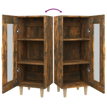 vidaXL Ντουλάπι Καπνιστή Δρυς 34,5x34x90cm Επεξεργασμένο Ξύλο 1 τεμ.