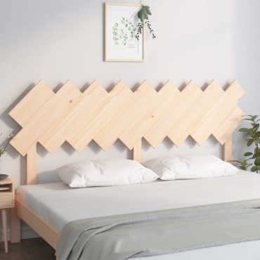 vidaXL Κεφαλάρι Κρεβατιού 178x3x80,5cm από Μασίφ Ξύλο Πεύκου 1 τεμ.