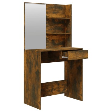 vidaXL Μπουντουάρ Σετ Καπνιστή δρυς 74,5x40x141cm 1 τεμ.