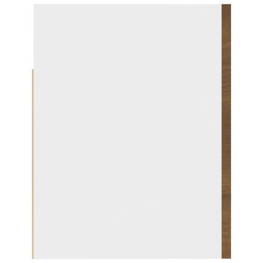 vidaXL Ντουλάπι Κρεμαστό Lyon Καφέ Δρυς 60x31x40cm Επεξεργασμένο Ξύλο 1 τεμ.