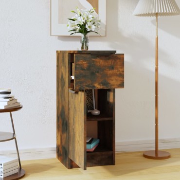 vidaXL Ντουλάπι Καπνιστή Δρυς 30x30x70cm από Επεξεργασμένο Ξύλο 1 τεμ.