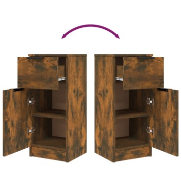 vidaXL Ντουλάπι Καπνιστή Δρυς 30x30x70cm από Επεξεργασμένο Ξύλο 1 τεμ.