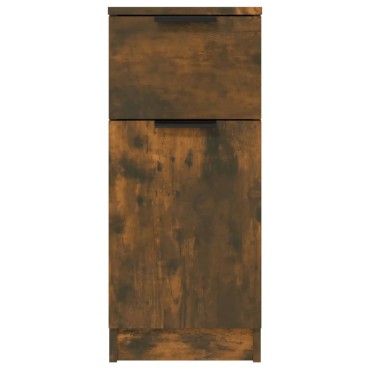 vidaXL Ντουλάπια 2 τεμ. Καπνιστή δρυς 30x30x70cm Επεξεργασμένο Ξύλο