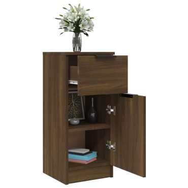 vidaXL Ντουλάπι Καφέ Δρυς 30x30x70cm από Επεξεργασμένο Ξύλο 1 τεμ.