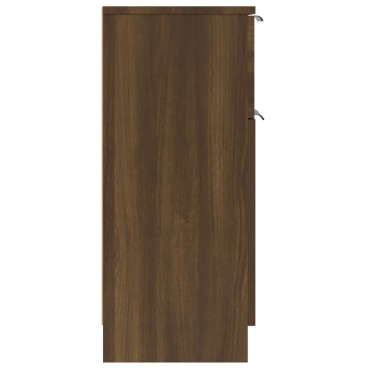 vidaXL Ντουλάπι Καφέ Δρυς 30x30x70cm από Επεξεργασμένο Ξύλο 1 τεμ.
