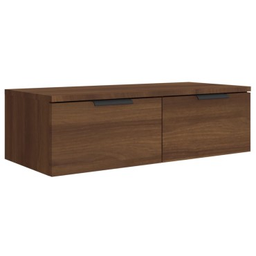 vidaXL Ντουλάπι Τοίχου Καφέ Δρυς 68x30x20cm Επεξεργασμένο Ξύλο 1 τεμ.