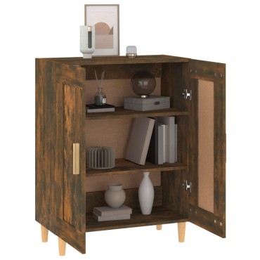 vidaXL Ντουλάπι Καπνιστή Δρυς 69,5x34x90cm Επεξεργασμένο Ξύλο 1 τεμ.
