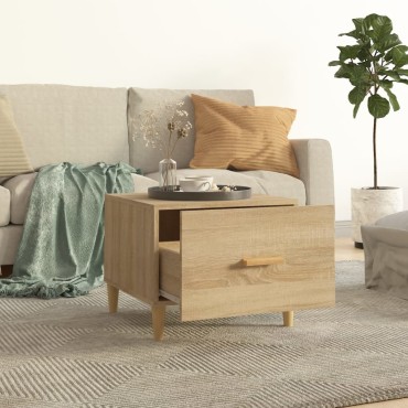 vidaXL Τραπεζάκια Σαλονιού 2 τεμ. Sonoma Δρυς 50x50x40cm Επεξ. Ξύλο