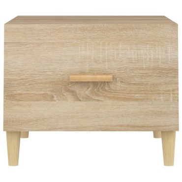 vidaXL Τραπεζάκια Σαλονιού 2 τεμ. Sonoma Δρυς 50x50x40cm Επεξ. Ξύλο