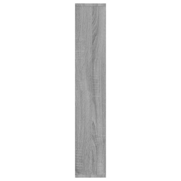 vidaXL Ραφιέρα Τοίχου Γκρι Sonoma 36x16x90cm Επεξεργασμένο Ξύλο 1 τεμ.