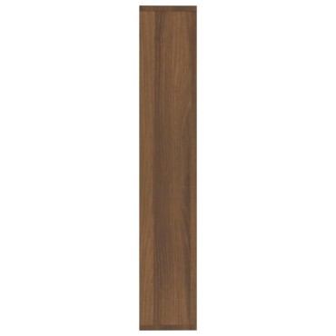 vidaXL Ραφιέρα Τοίχου Καφέ Δρυς 36x16x90cm Επεξεργασμένο Ξύλο 1 τεμ.