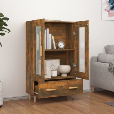 vidaXL Ντουλάπα Καπνιστή δρυς 70x31x115cm από Επεξεργασμένο Ξύλο 1 τεμ.