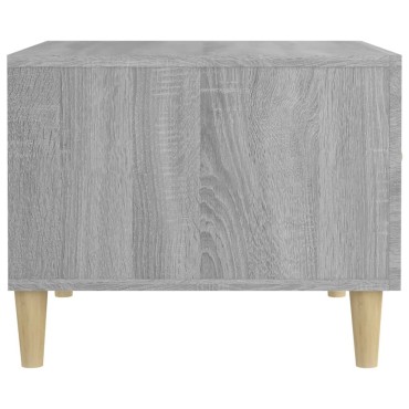 vidaXL Τραπεζάκια Σαλονιού 2 τεμ. Γκρι sonoma 50x50x40cm Επεξ. Ξύλο