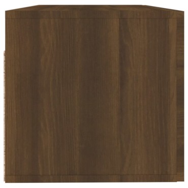 vidaXL Ντουλάπι Τοίχου Καφέ Δρυς 100x36,5x35cm Επεξεργασμένο Ξύλο 1 τεμ.