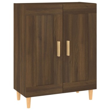 vidaXL Ντουλάπι Καφέ Δρυς 69,5x34x90cm από Επεξεργασμένο Ξύλο 1 τεμ.