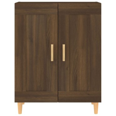 vidaXL Ντουλάπι Καφέ Δρυς 69,5x34x90cm από Επεξεργασμένο Ξύλο 1 τεμ.