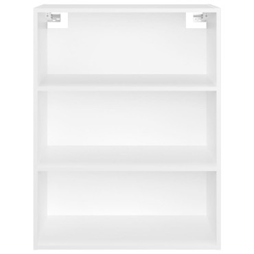 vidaXL Ντουλάπι Τοίχου Κρεμαστό Λευκό 69,5x32,5x90cm 1 τεμ.