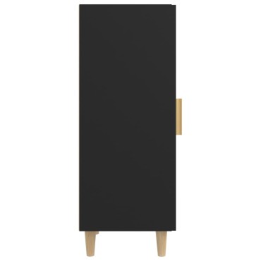 vidaXL Ντουλάπι Μαύρο 34,5x34x90cm από Επεξεργασμένο Ξύλο 1 τεμ.