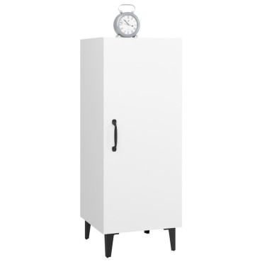 vidaXL Ντουλάπι Λευκό 34,5x34x90cm από Επεξεργασμένο Ξύλο 1 τεμ.