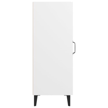vidaXL Ντουλάπι Λευκό 34,5x34x90cm από Επεξεργασμένο Ξύλο 1 τεμ.
