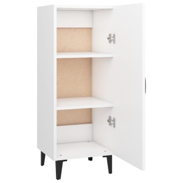 vidaXL Ντουλάπι Λευκό 34,5x34x90cm από Επεξεργασμένο Ξύλο 1 τεμ.