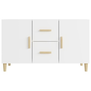 vidaXL Ντουλάπι Λευκό 100x36 x60cm Επεξεργασμένο Ξύλο 1 τεμ.
