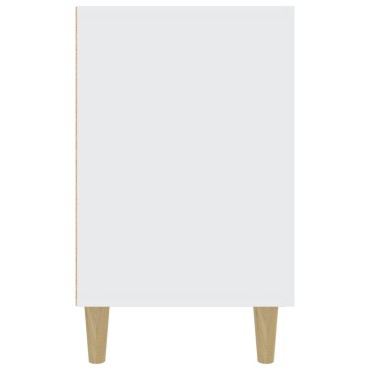 vidaXL Ντουλάπι Λευκό 100x36 x60cm Επεξεργασμένο Ξύλο 1 τεμ.