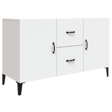 vidaXL Ντουλάπι Λευκό 100x36 x60cm Επεξεργασμένο Ξύλο 1 τεμ.