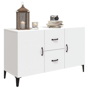 vidaXL Ντουλάπι Λευκό 100x36 x60cm Επεξεργασμένο Ξύλο 1 τεμ.