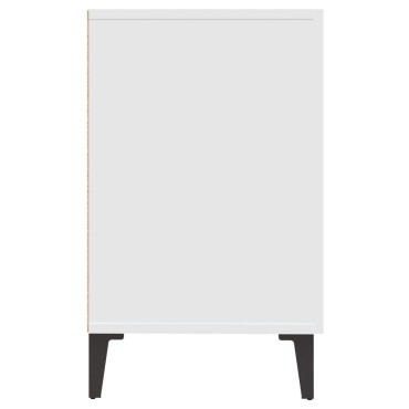 vidaXL Ντουλάπι Λευκό 100x36 x60cm Επεξεργασμένο Ξύλο 1 τεμ.
