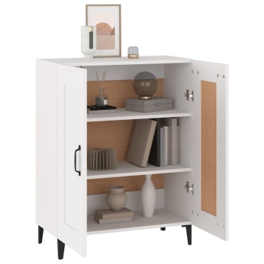 vidaXL Ντουλάπι Λευκό 69,5x34x90cm από Επεξεργασμένο Ξύλο 1 τεμ.