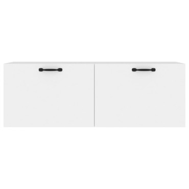 vidaXL Ντουλάπι Τοίχου άσπρο 100x36,5x35cm από Επεξεργασμένο Ξύλο 1 τεμ.