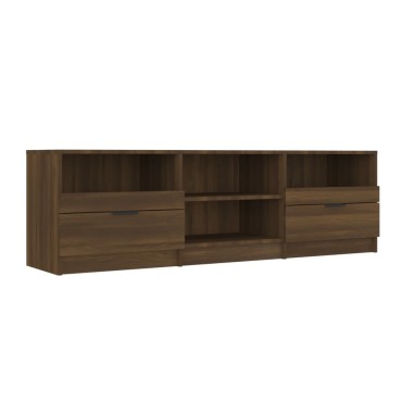 vidaXL Έπιπλο Τηλεόρασης Καφέ Δρυς 150x33,5x45cm Επεξεργασμένο Ξύλο