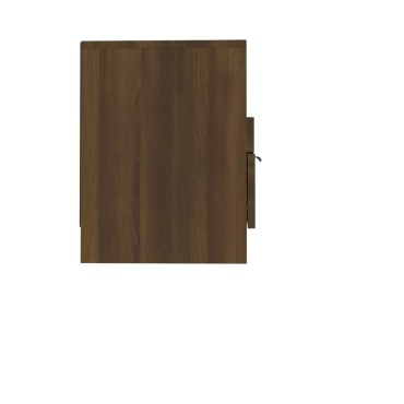 vidaXL Έπιπλο Τηλεόρασης Καφέ Δρυς 150x33,5x45cm Επεξεργασμένο Ξύλο