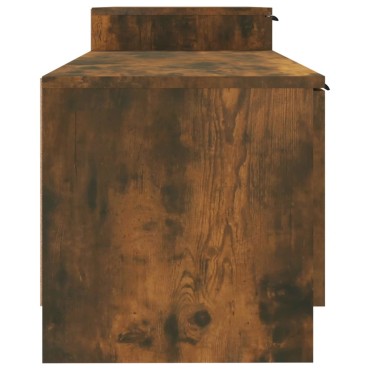 vidaXL Έπιπλο Τηλεόρασης Καπνιστή Δρυς 158,5x36x45cm Επεξεργ. Ξύλο