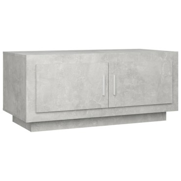 vidaXL Τραπεζάκι Σαλονιού Γκρι Σκυρ. 102x50x45cm Επεξεργασμένο Ξύλο 1 τεμ.