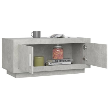 vidaXL Τραπεζάκι Σαλονιού Γκρι Σκυρ. 102x50x45cm Επεξεργασμένο Ξύλο 1 τεμ.
