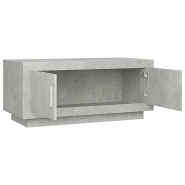 vidaXL Τραπεζάκι Σαλονιού Γκρι Σκυρ. 102x50x45cm Επεξεργασμένο Ξύλο 1 τεμ.