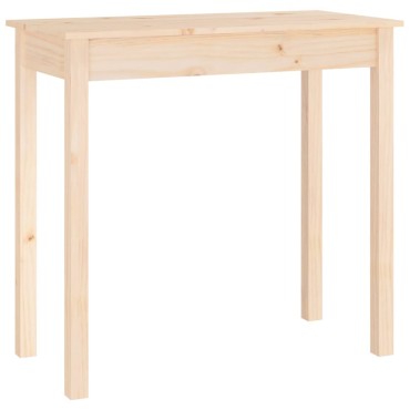 vidaXL Τραπέζι Κονσόλα 80x40x75cm από Μασίφ Ξύλο Πεύκου 1 τεμ.