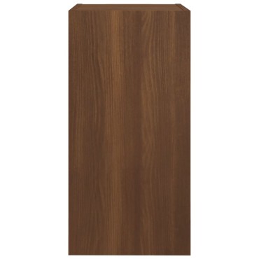 vidaXL Έπιπλο Τηλεόρασης Καφέ Δρυς 30,5x30x60cm Επεξεργασμένο Ξύλο