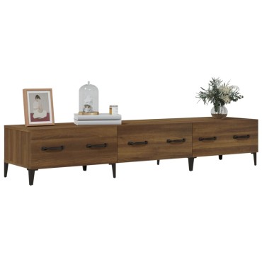 vidaXL Έπιπλο Τηλεόρασης Καφέ Δρυς 150x34,5x30cm Επεξεργασμένο Ξύλο