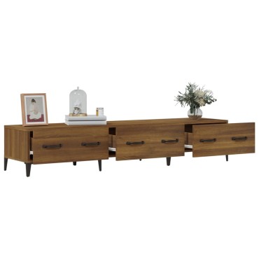 vidaXL Έπιπλο Τηλεόρασης Καφέ Δρυς 150x34,5x30cm Επεξεργασμένο Ξύλο