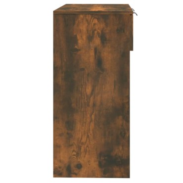 vidaXL Τραπέζι Κονσόλα Καπνιστή Δρυς 90x36x75cm Επεξεργασμένο Ξύλο 1 τεμ.