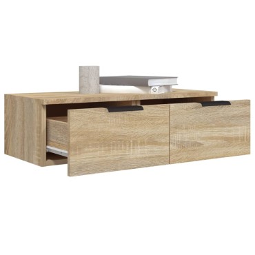 vidaXL Ντουλάπι Τοίχου Sonoma Δρυς 68x30x20cm Επεξεργασμένο Ξύλο 1 τεμ.
