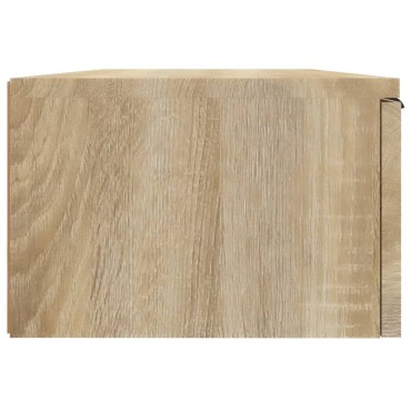vidaXL Ντουλάπι Τοίχου Sonoma Δρυς 68x30x20cm Επεξεργασμένο Ξύλο 1 τεμ.