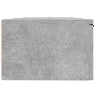 vidaXL Ντουλάπι Τοίχου Γκρι Σκυρ. 68x30x20cm Επεξεργασμένο Ξύλο 1 τεμ.