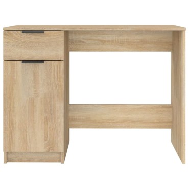 vidaXL Γραφείο Sonoma Δρυς 100x50x75cm από Επεξεργασμένο Ξύλο 1 τεμ.