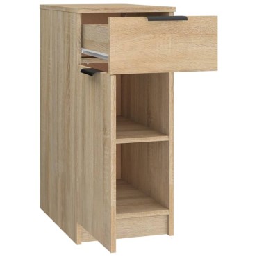 vidaXL Ντουλάπι Γραφείου Sonoma Δρυς 33,5x50x75cm Επεξεργ. Ξύλο 1 τεμ.